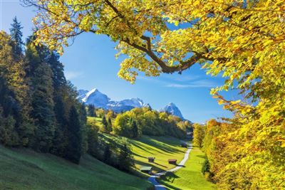 Garmisch Partenkirch im Herbst